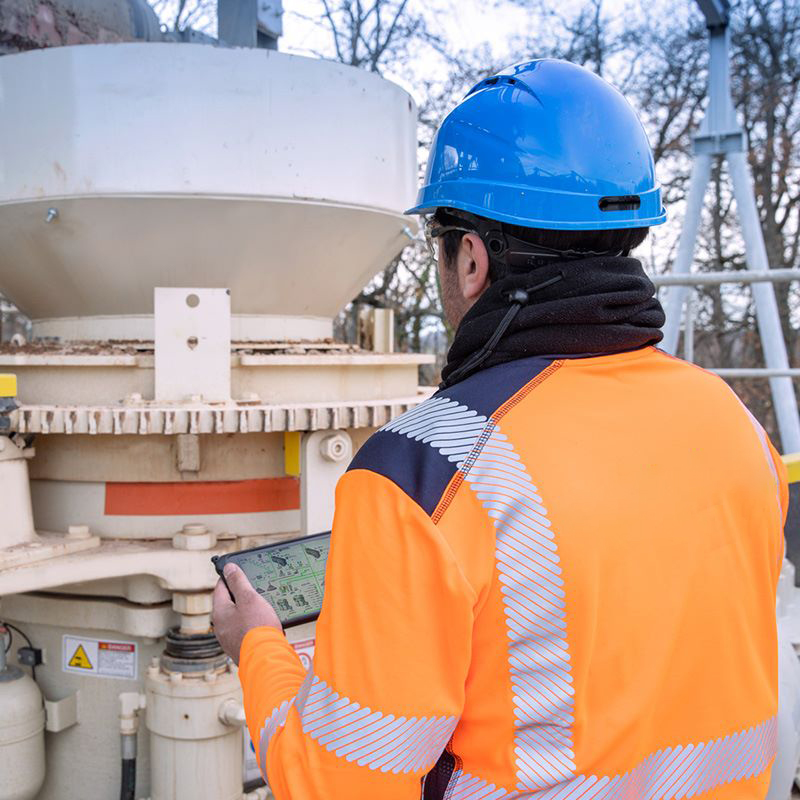 Crusher service, maintenance and repair by CSP Mühendislik